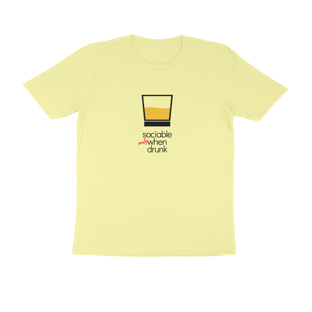 Sociable When Drunk | Unisex T-Shirt