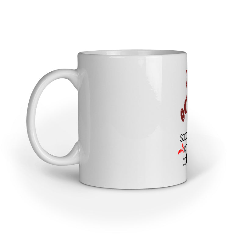 Sociable After Coffee | Mug White