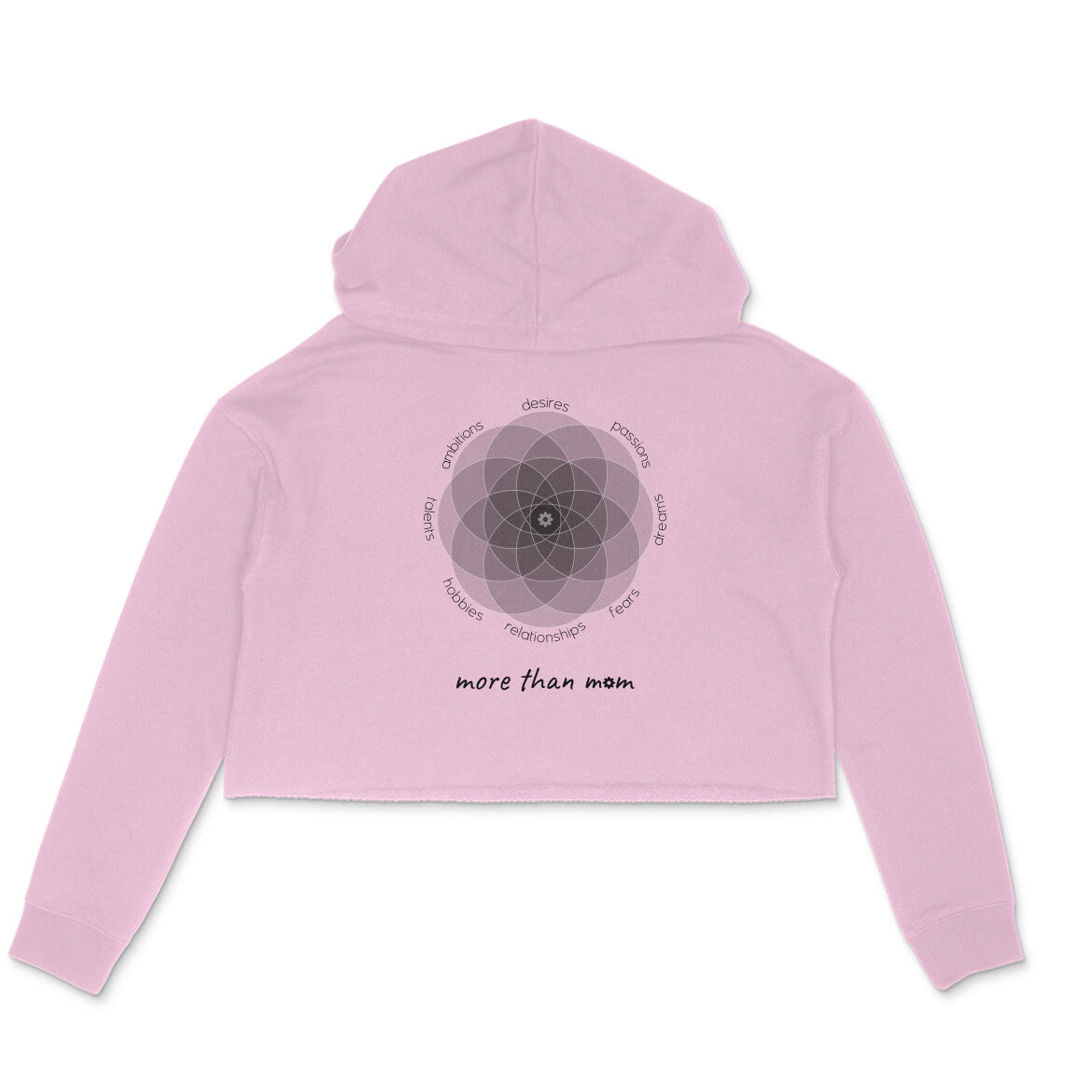 More Than Mom | Unisex Crop Hoodie